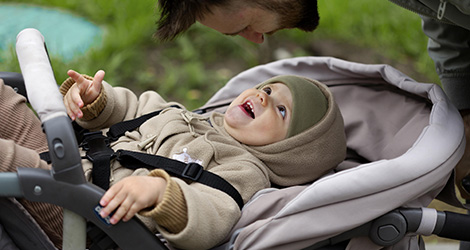 Biztonságos babakocsi