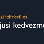 Tavaszi felfrissülés! Májusi kedvezmény!
